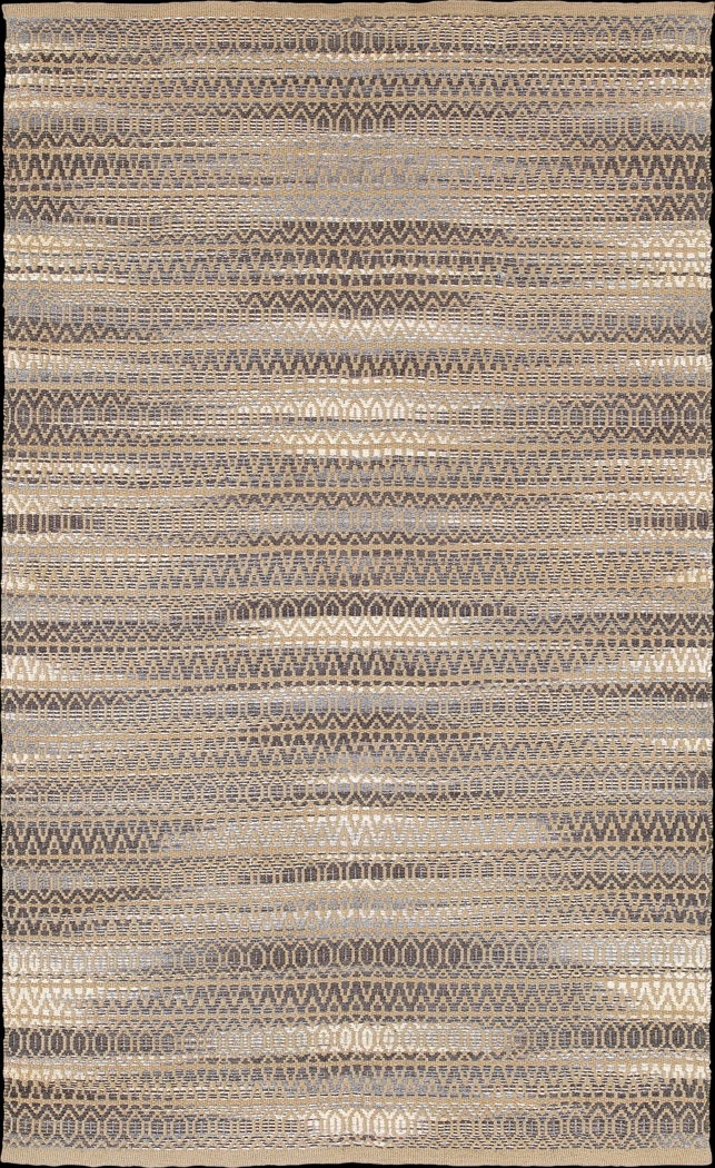 Gibtane Tan/Multi 5' x 7'9 Rug - Thumbnail - Image 1
