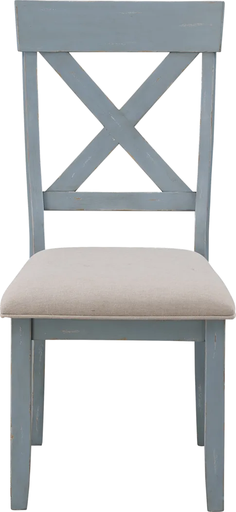 Gidley Blue Dining Chairs - Thumbnail - Image 2