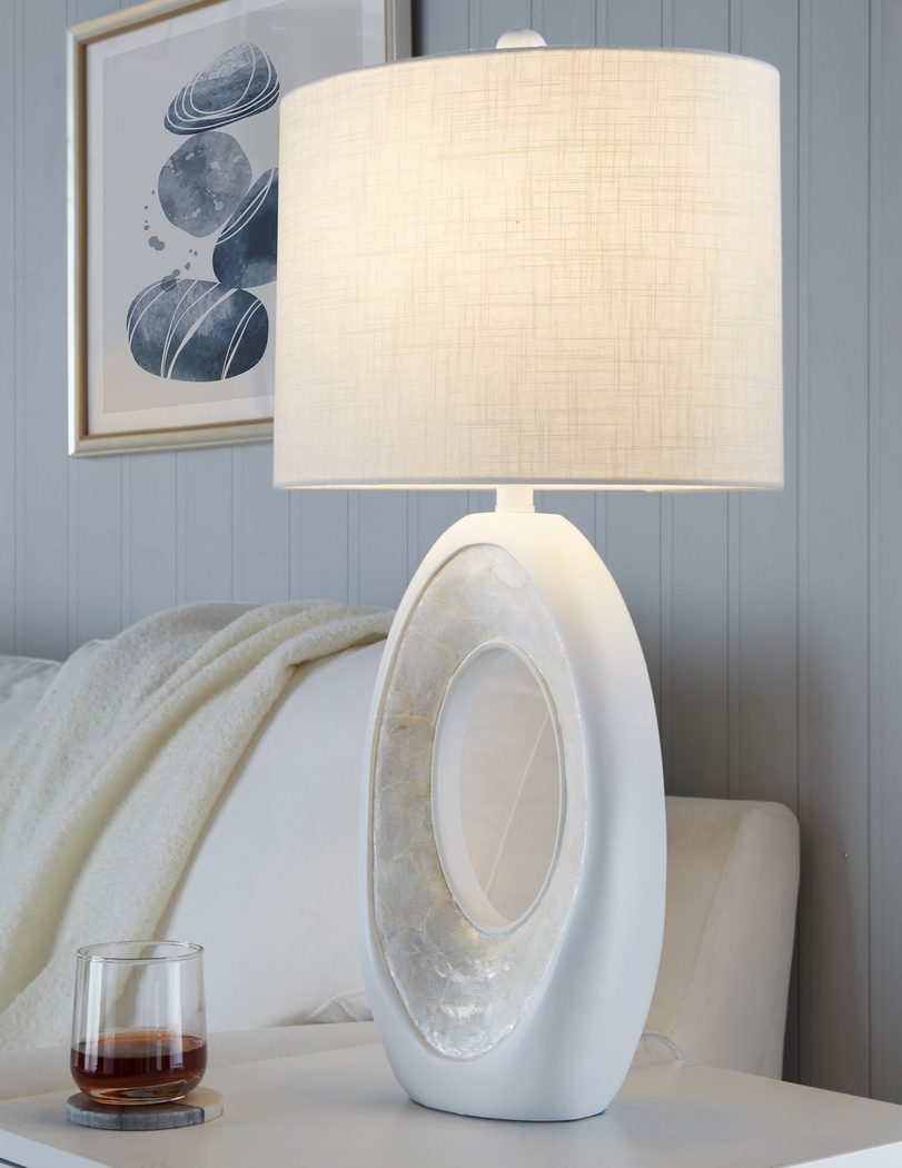Giese Place White Lamp, Set of 2 - Thumbnail - Image 3