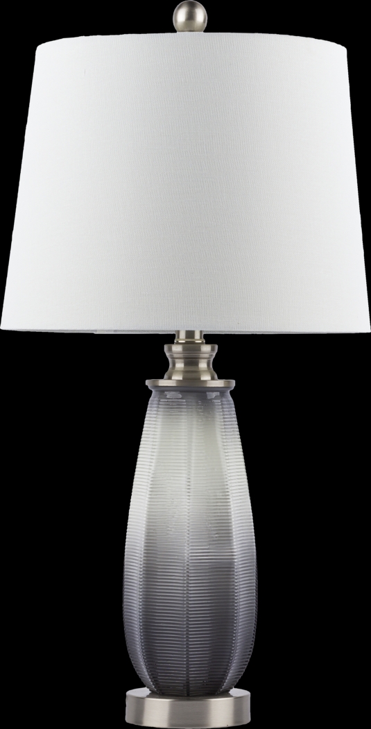 Gilberston Avenue Gray Lamp - Thumbnail - Image 1