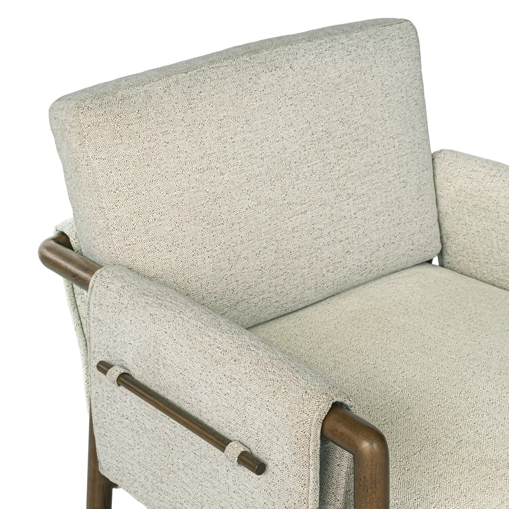 Gilbert Gray Accent Chair - Thumbnail - Image 4