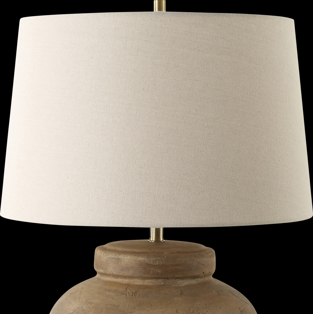 Gilbo Circle Brown Lamp - Thumbnail - Image 5