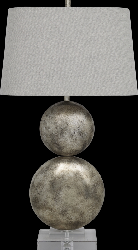 Gilby Silver Lamp - Thumbnail - Image 1