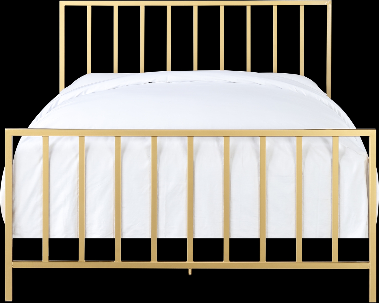Gilda Way Gold Queen Bed - Thumbnail - Image 1