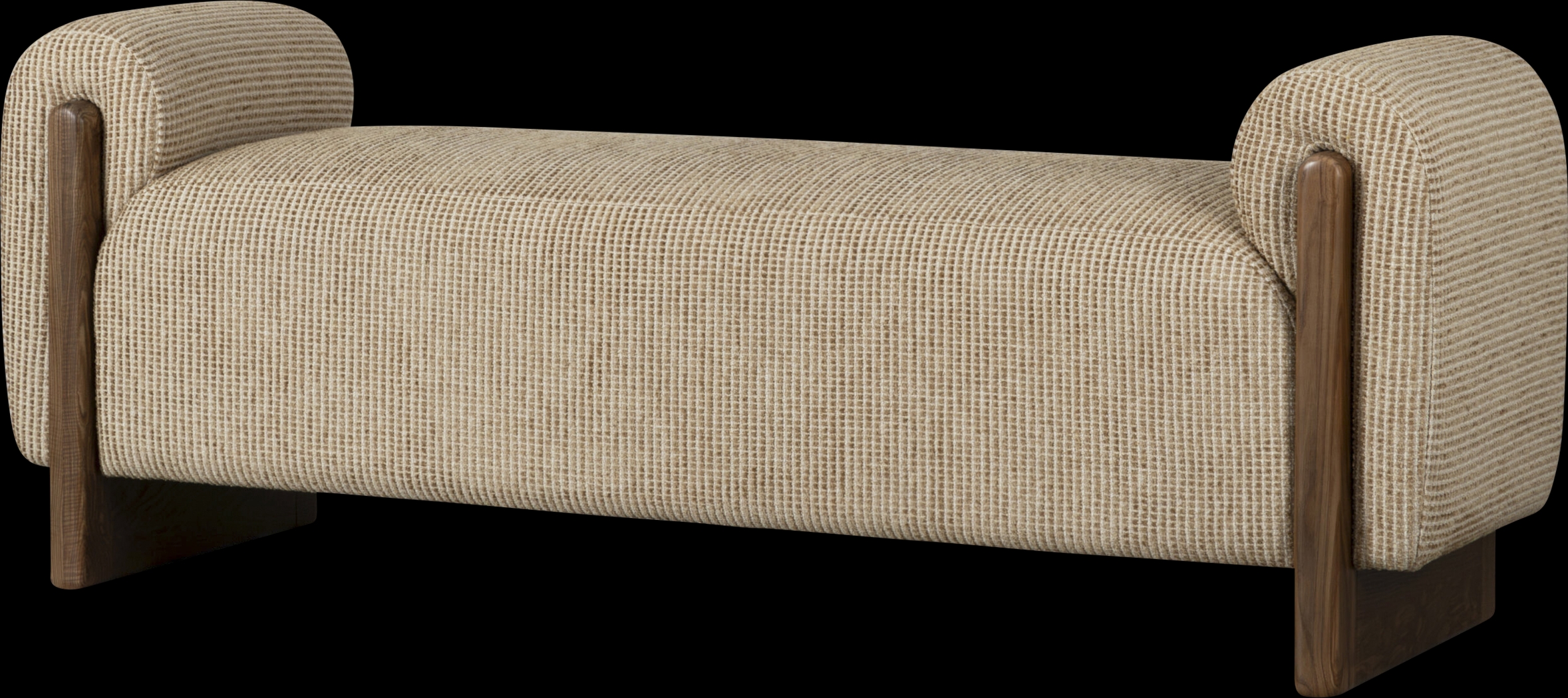 Gilde Brown Bench - Thumbnail - Image 1