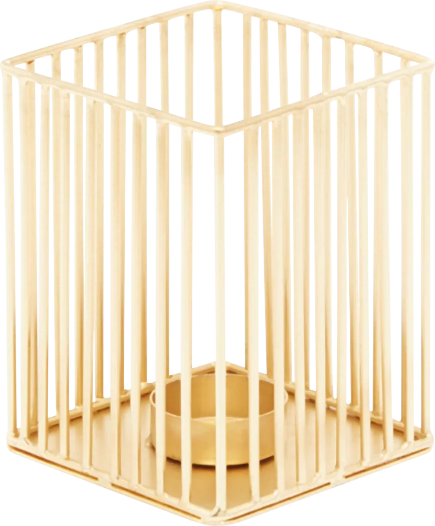 Gildrame Gold Candle Holder, Set of 3 - Image 2