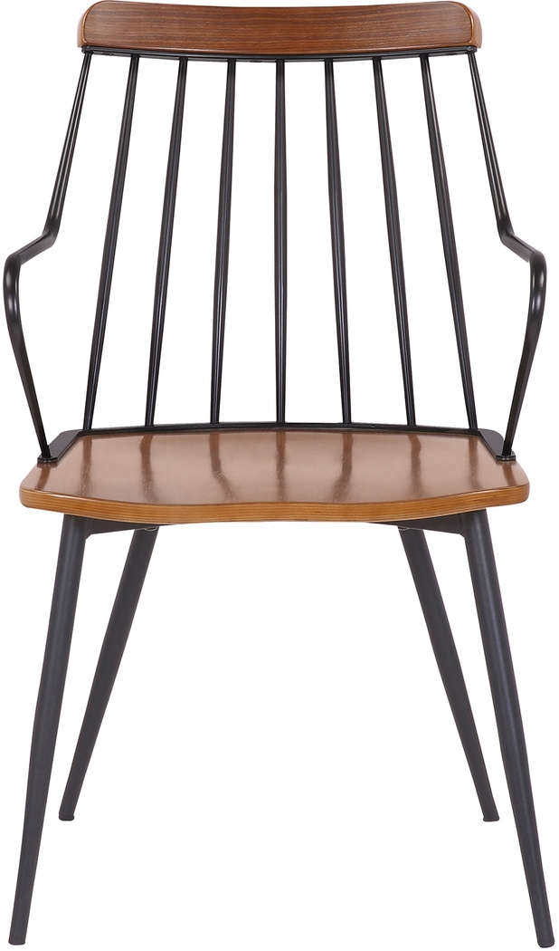 Gileslane Walnut Dining Chair - Thumbnail - Image 2