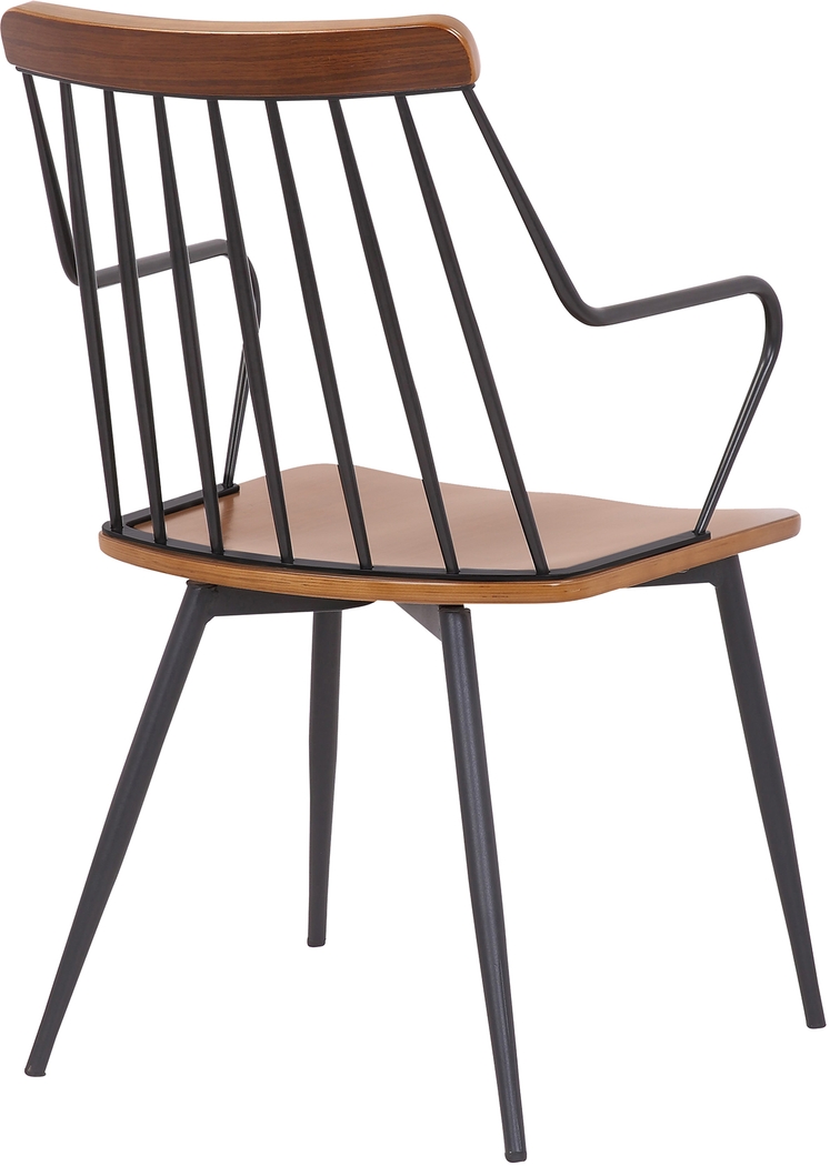 Gileslane Walnut Dining Chair - Thumbnail - Image 4