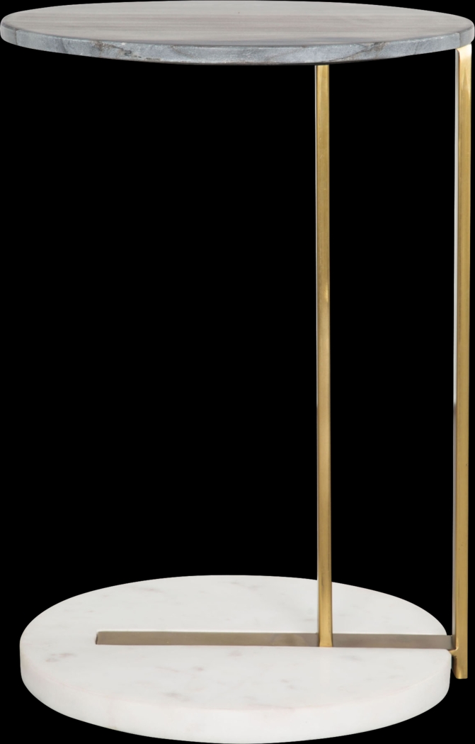 Gilford Gold Accent Table - Thumbnail - Image 2