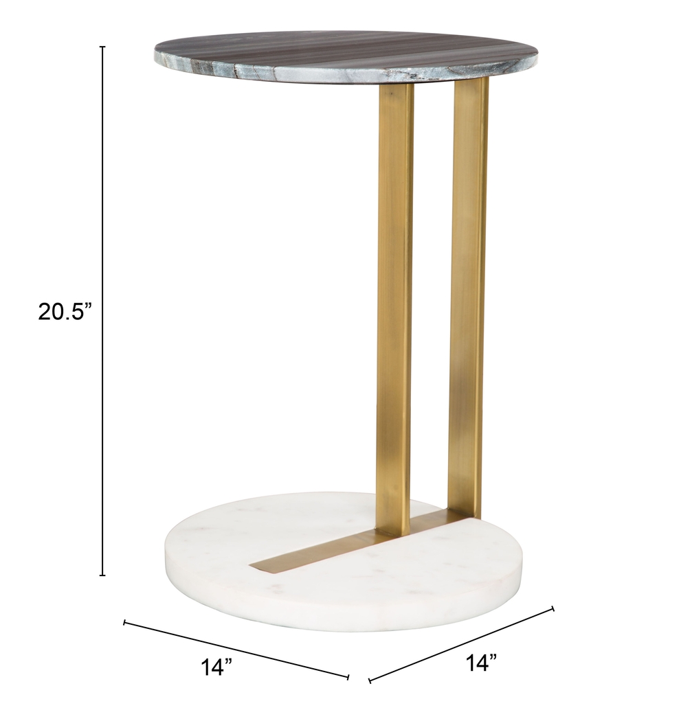 Gilford Gold Accent Table - Thumbnail - Image 12