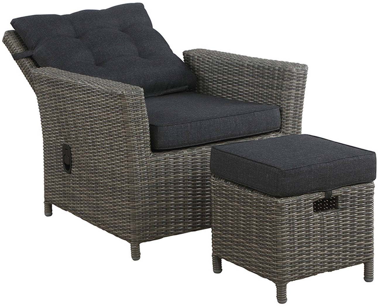 Gilleland Gray 2 Pc Outdoor Seating Set - Thumbnail - Image 2