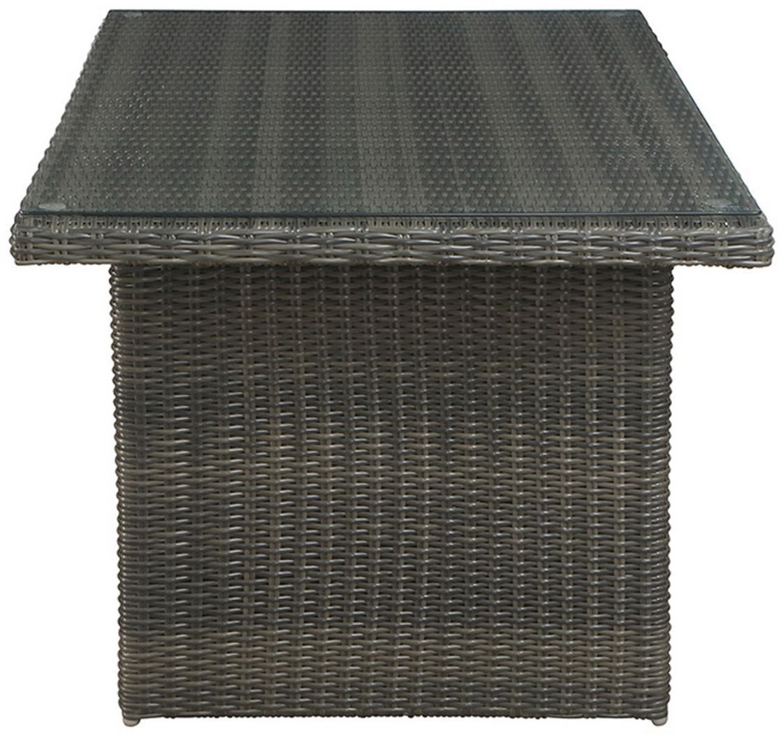 Gilleland Gray Outdoor Cocktail Table - Thumbnail - Image 3