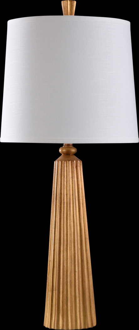 Gillespie Post Gold Lamp - Thumbnail - Image 1
