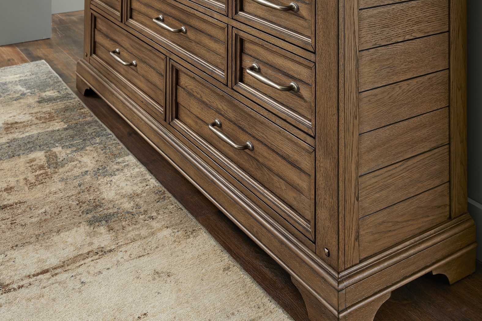 Gillon Ferry Beige 5 Pc King Upholstered Bedroom - Thumbnail - Image 7