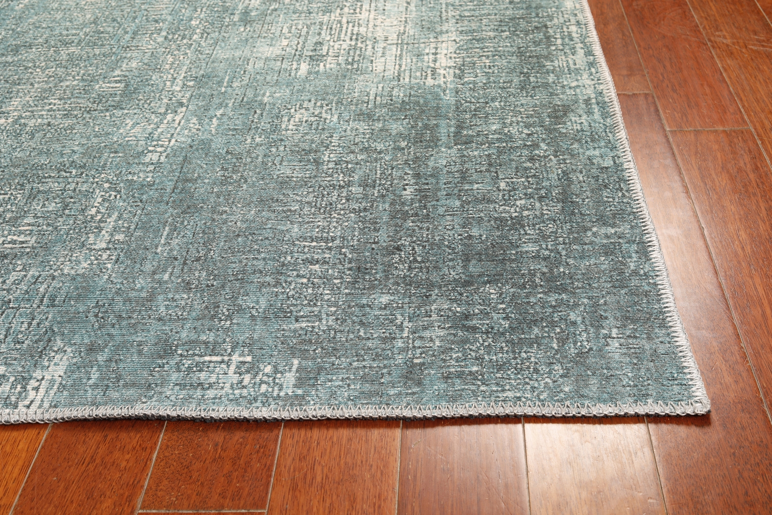 Gilmond Teal 7'6 x 9'6 Rug - Thumbnail - Image 3