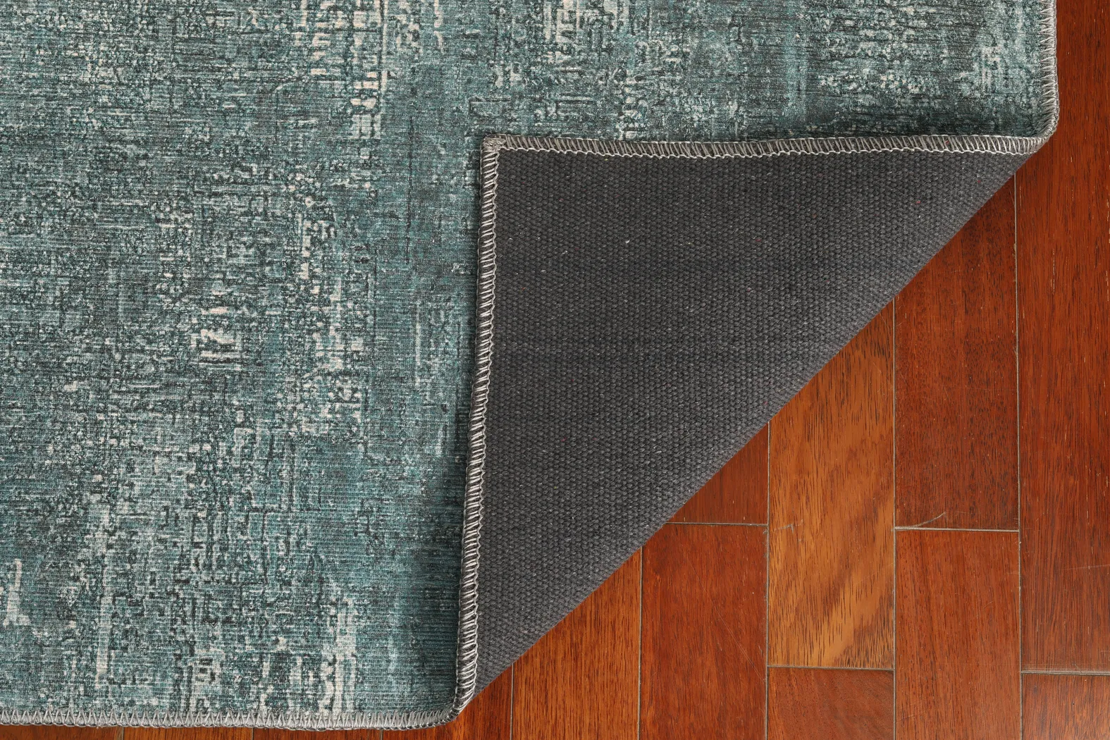 Gilmond Teal 8'4 x 11'6 Rug - Thumbnail - Image 4