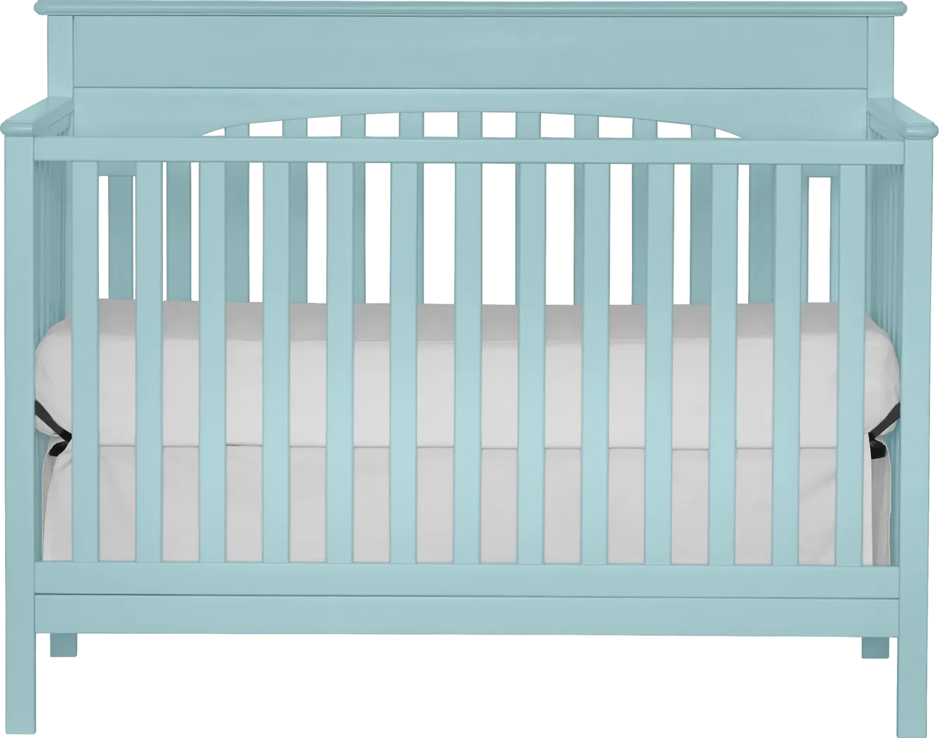 Gilroy Mint Convertible Crib with Toddler Rail - Thumbnail - Image 2