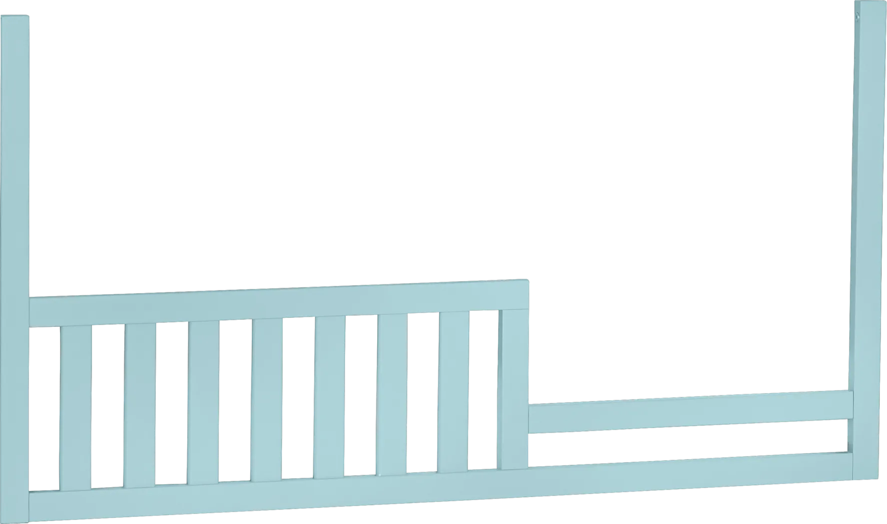 Gilroy Mint Convertible Crib with Toddler Rail - Thumbnail - Image 6