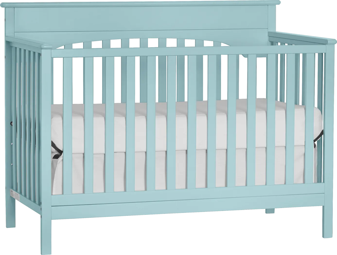 Gilroy Mint Convertible Crib with Toddler Rail - Thumbnail - Image 1