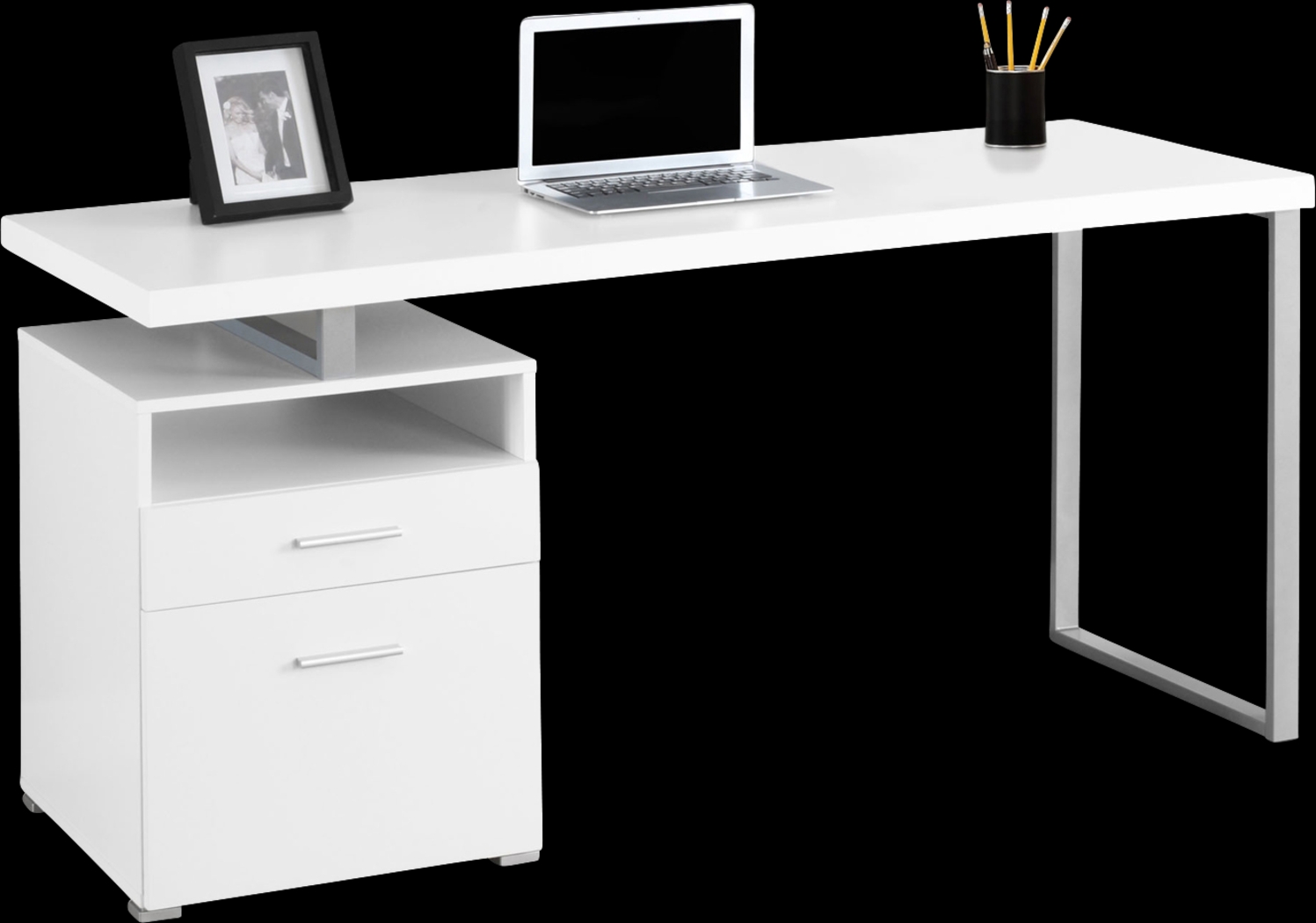 Gilsan White Desk - Thumbnail - Image 1