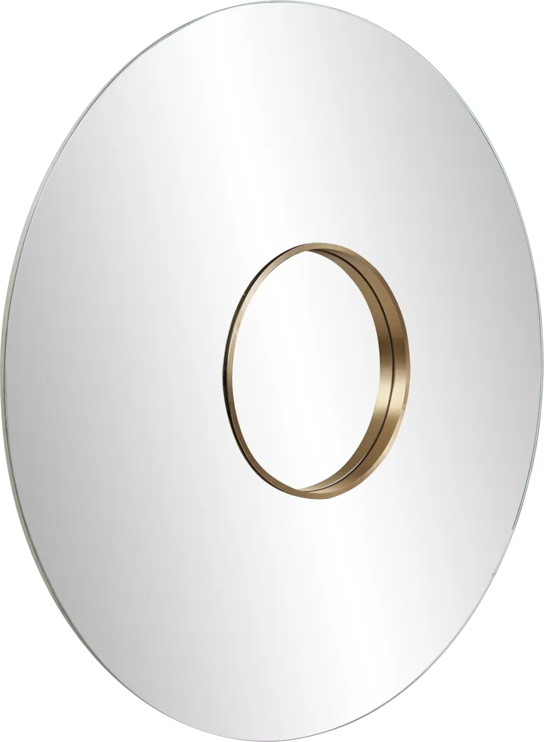 Gilsey Silver Round Mirror - Thumbnail - Image 2