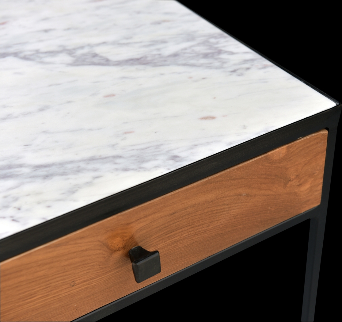 Gilsin Beige Accent Table - Thumbnail - Image 4