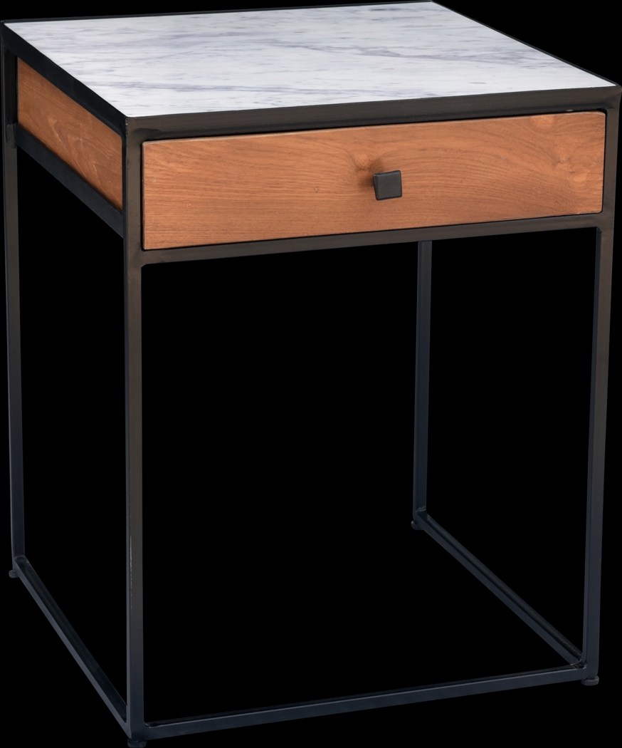 Gilsin Beige Accent Table - Thumbnail - Image 1