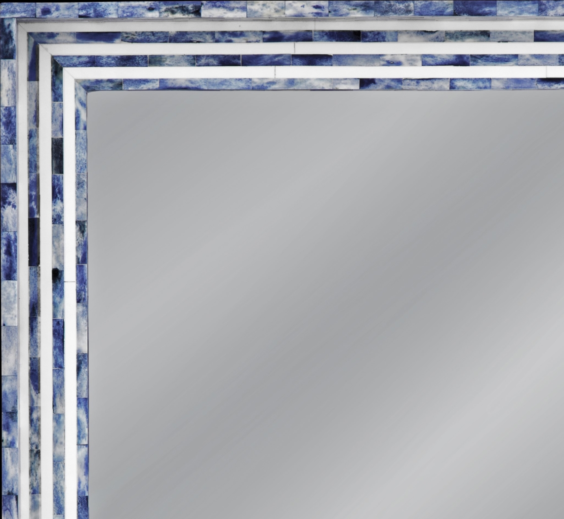 Gilston Blue Mirror - Thumbnail - Image 2