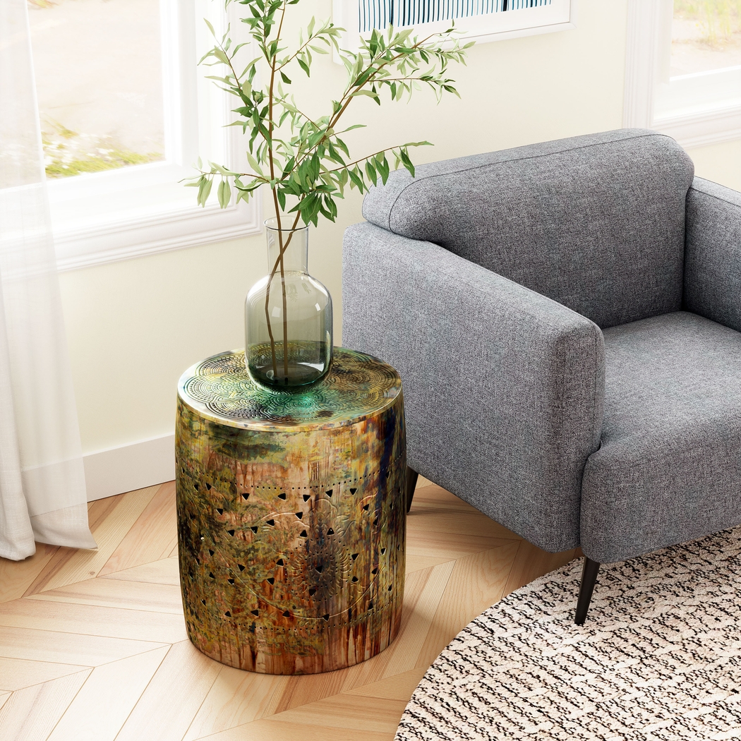 Ginami Silver End Table - Thumbnail - Image 8