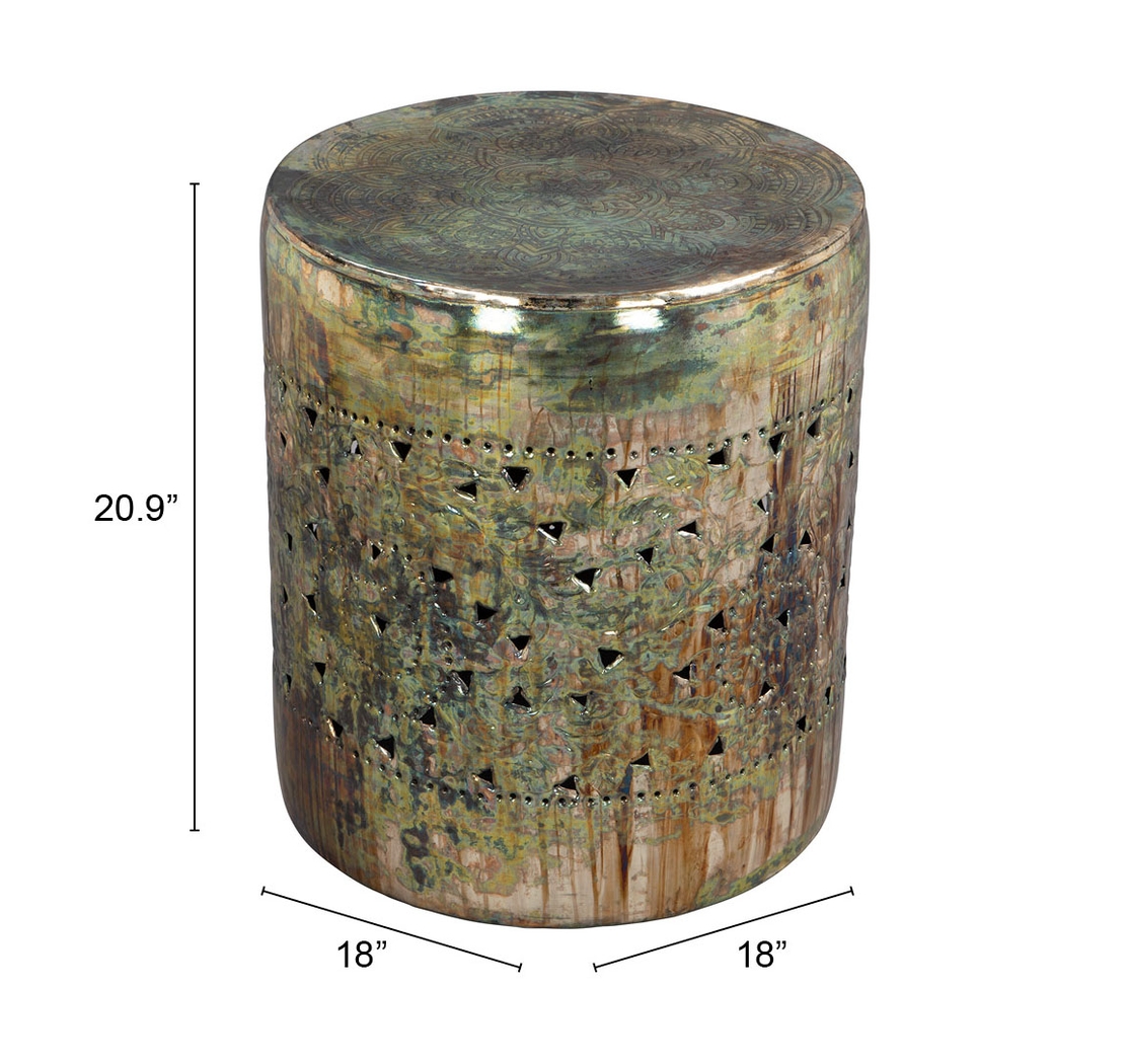 Ginami Silver End Table - Thumbnail - Image 9