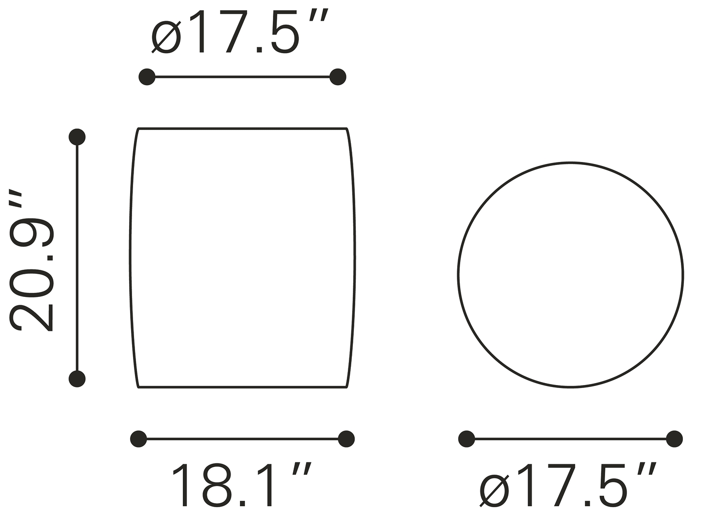 Ginami Silver End Table - Thumbnail - Image 10