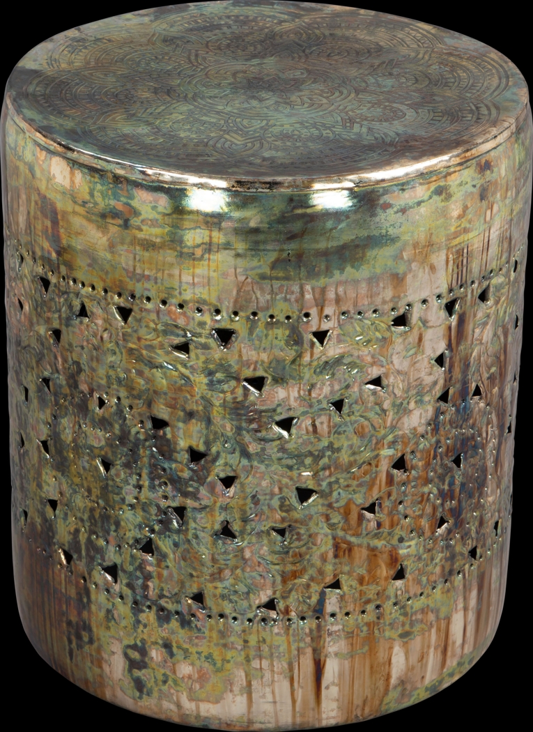 Ginami Silver End Table - Thumbnail - Image 1