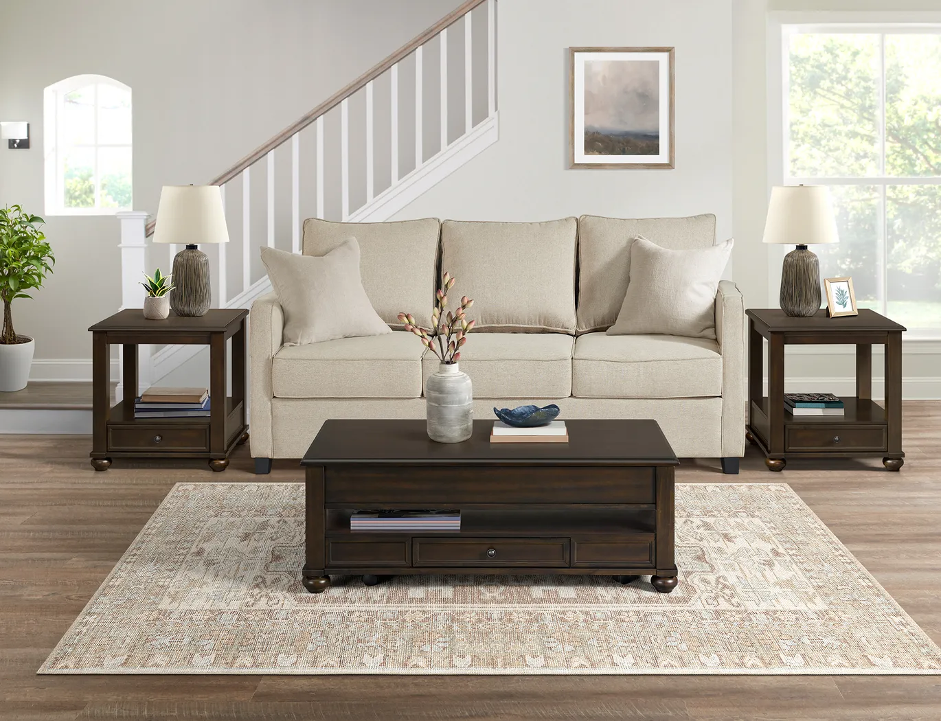 Ginebra Brown End Table - Thumbnail - Image 2