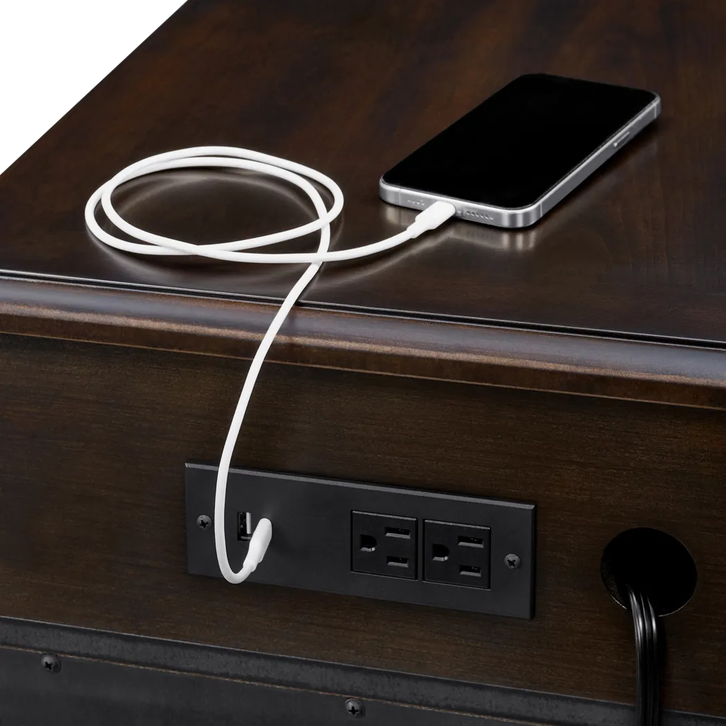 Ginebra Brown End Table - Thumbnail - Image 4