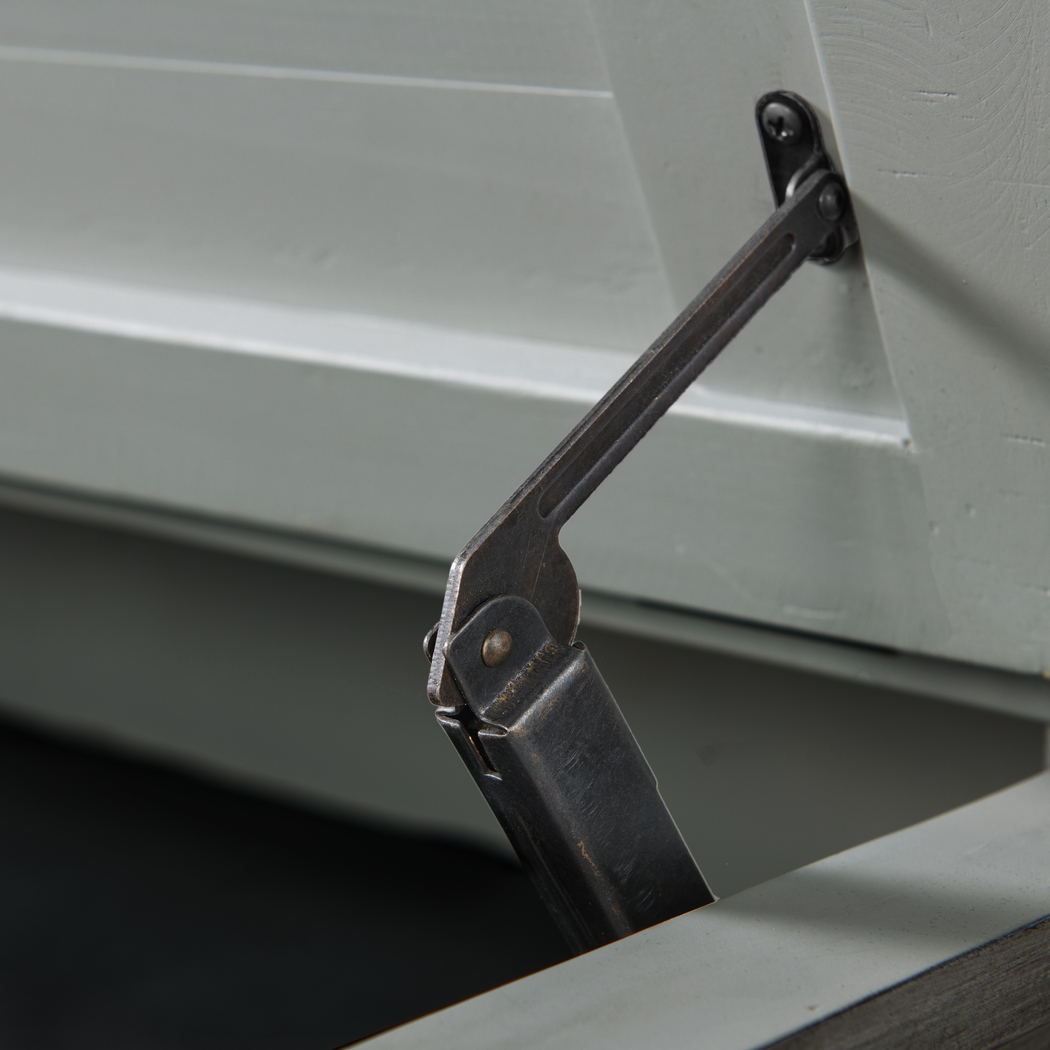 Gingerich Gray Coffee Table with Flip Top Trunk - Thumbnail - Image 8