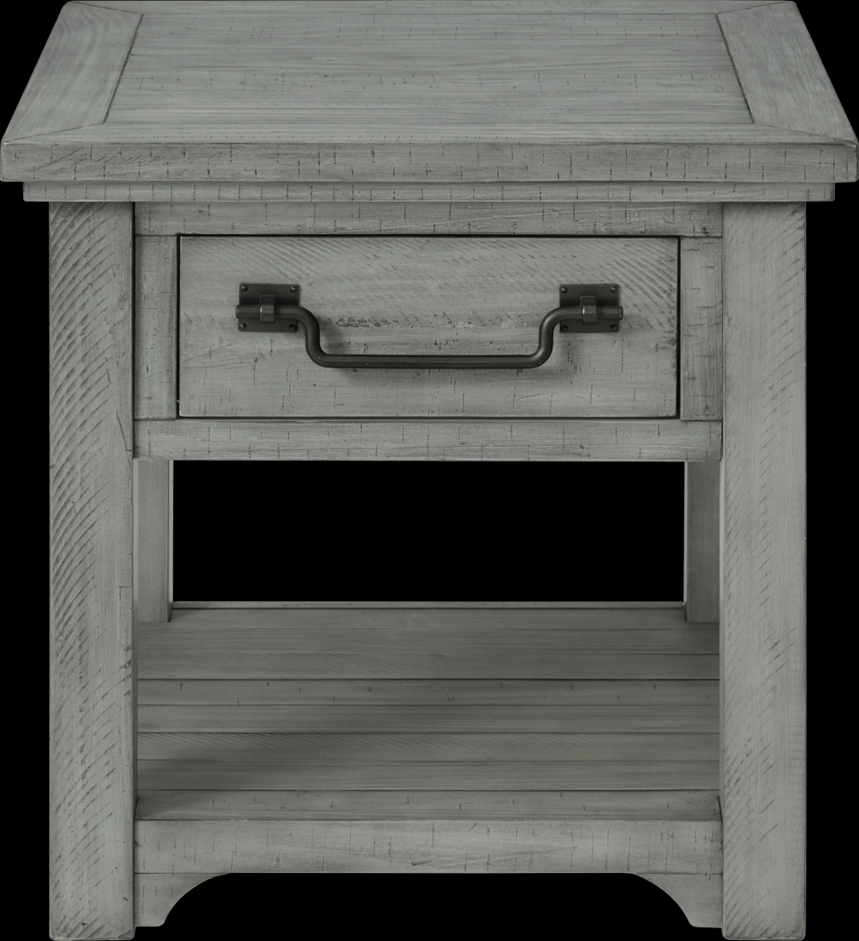 Gingerich Gray End Table - Thumbnail - Image 3