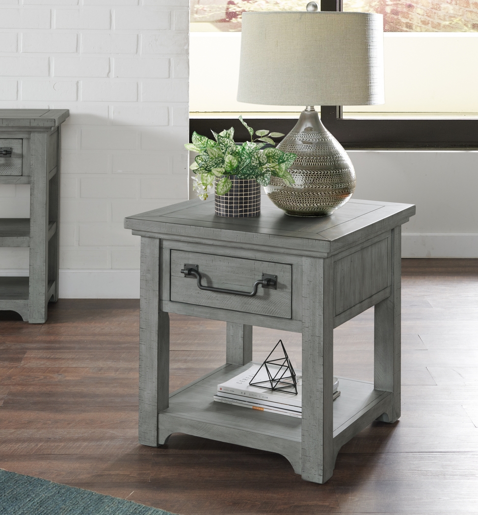 Gingerich Gray End Table - Thumbnail - Image 7