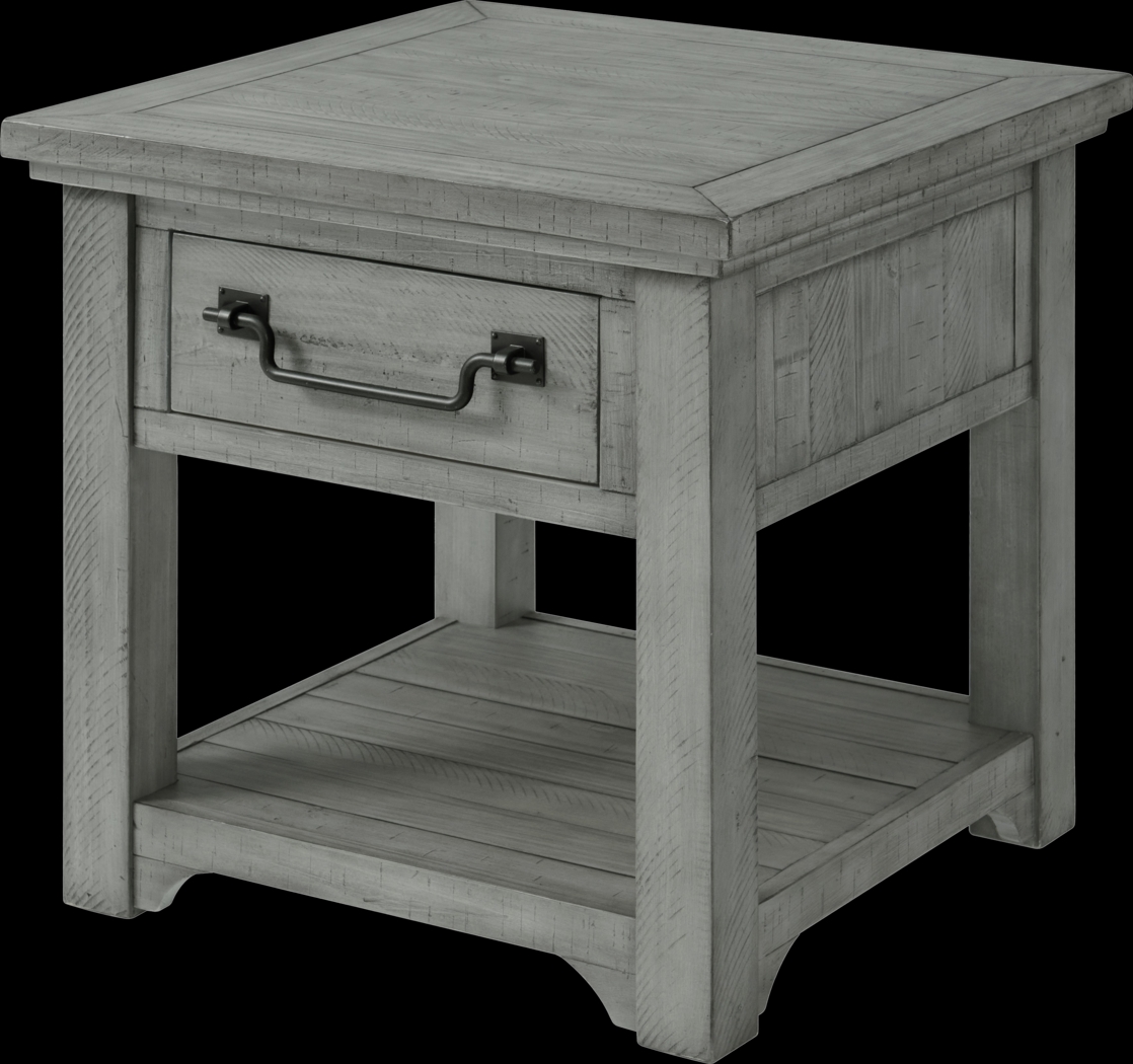 Gingerich Gray End Table - Thumbnail - Image 1