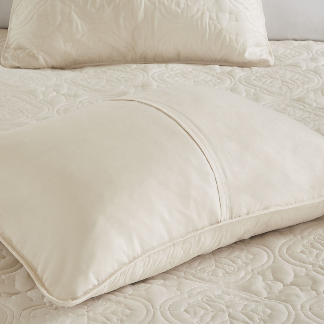 Gingerish Cream 3 Pc Full/Queen Bedspread - Thumbnail - Image 6