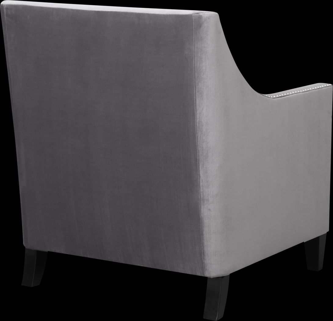Ginnbrooke Gray Accent Chair - Thumbnail - Image 4