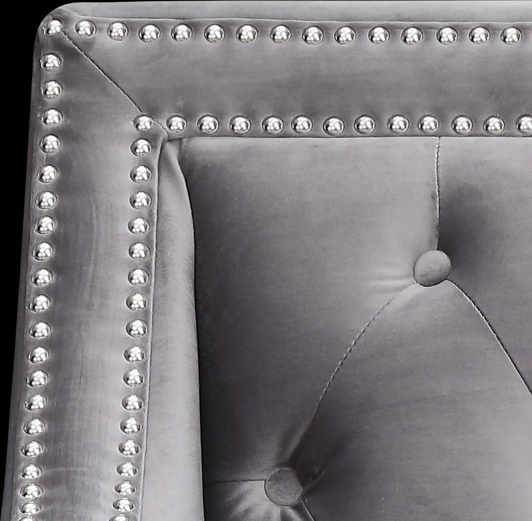 Ginnbrooke Gray Accent Chair - Thumbnail - Image 5