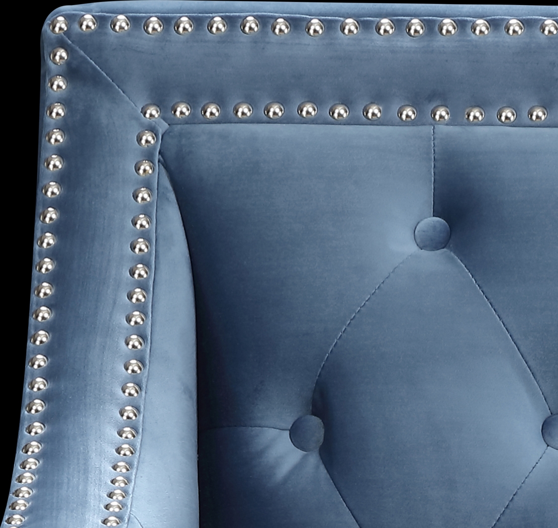 Ginnbrooke Marine Blue Accent Chair - Thumbnail - Image 5