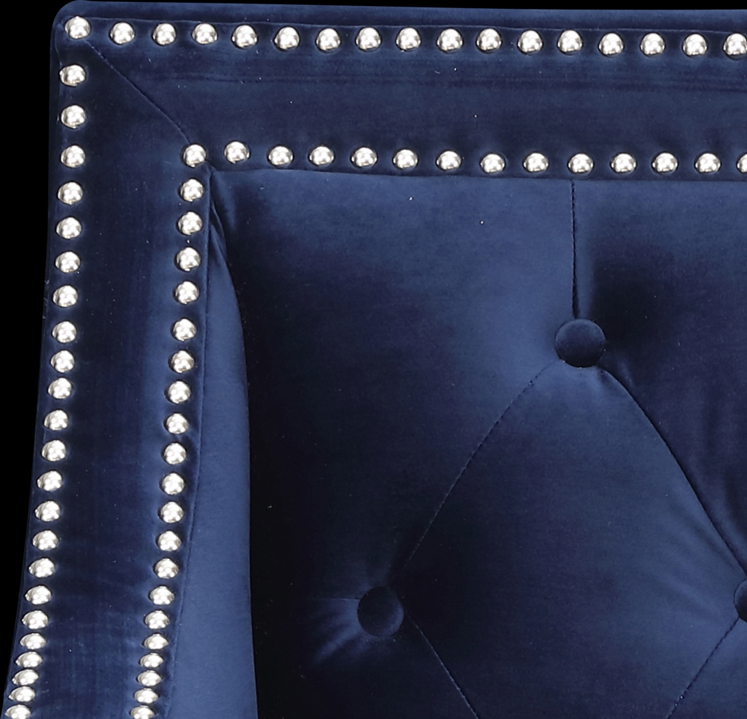 Ginnbrooke Navy Accent Chair - Thumbnail - Image 5