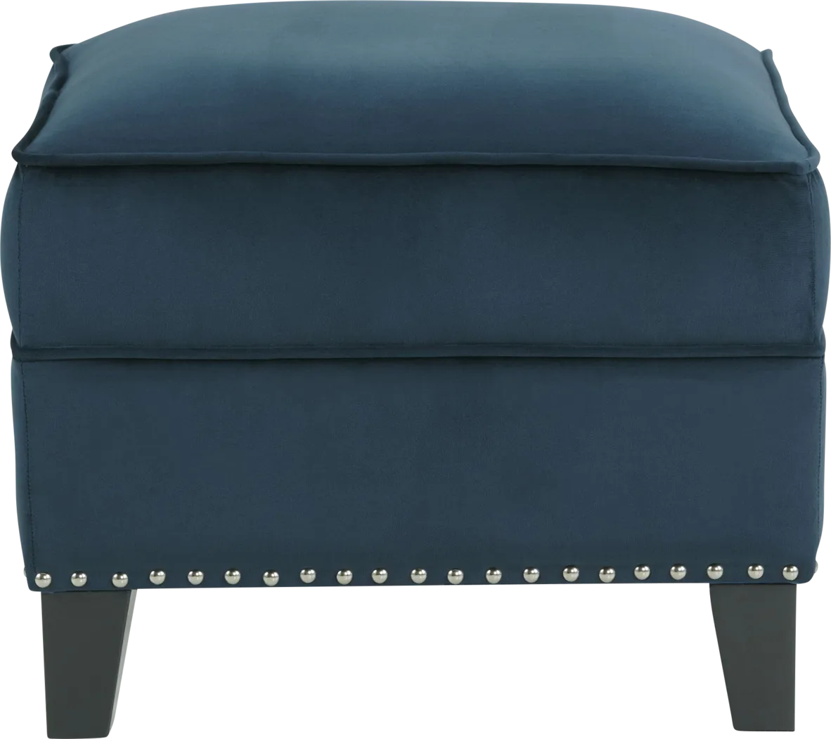 Ginnbrooke Navy Ottoman - Thumbnail - Image 3