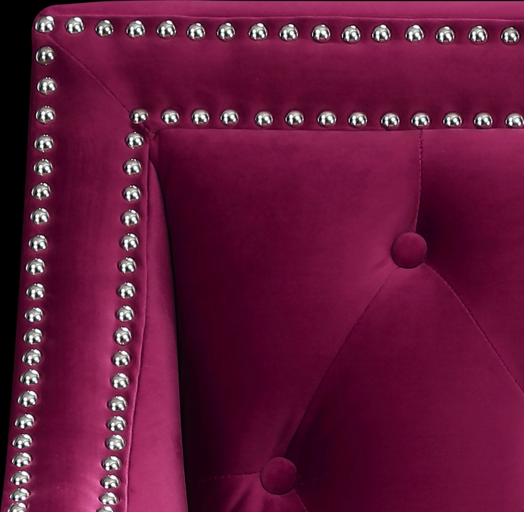 Ginnbrooke Red Accent Chair - Thumbnail - Image 5