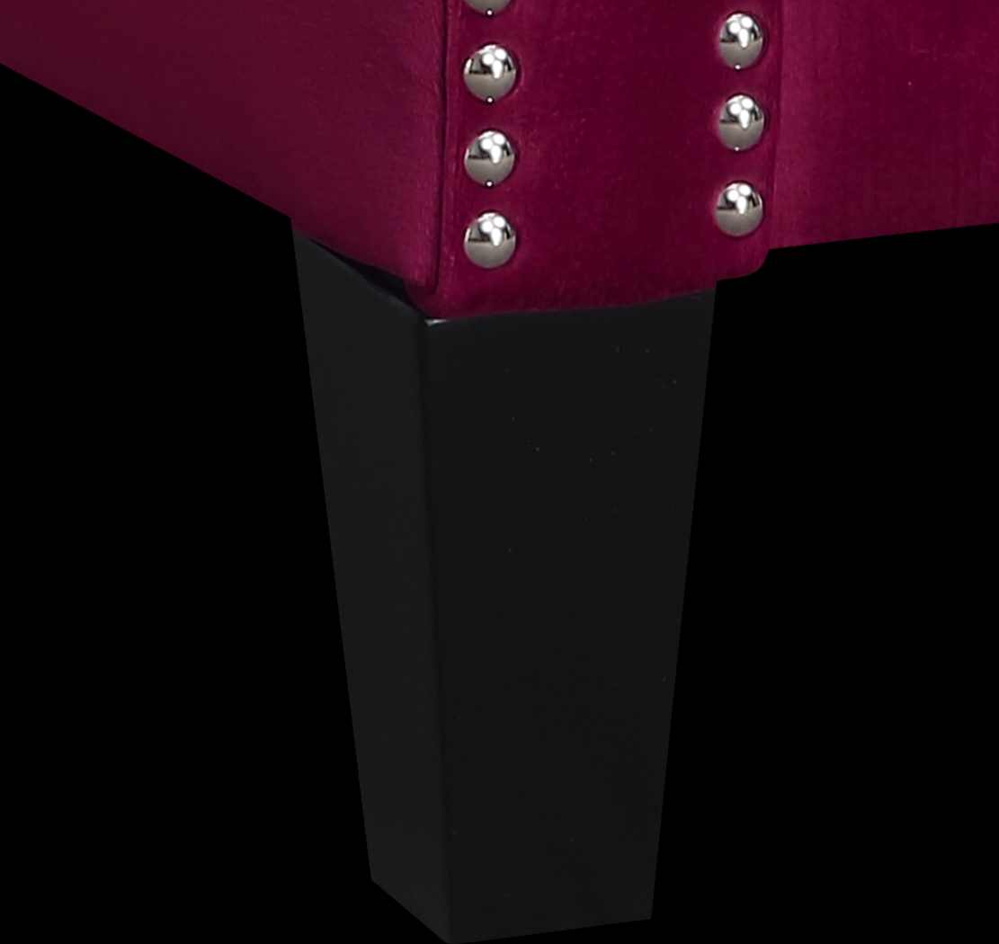 Ginnbrooke Red Accent Chair - Thumbnail - Image 8