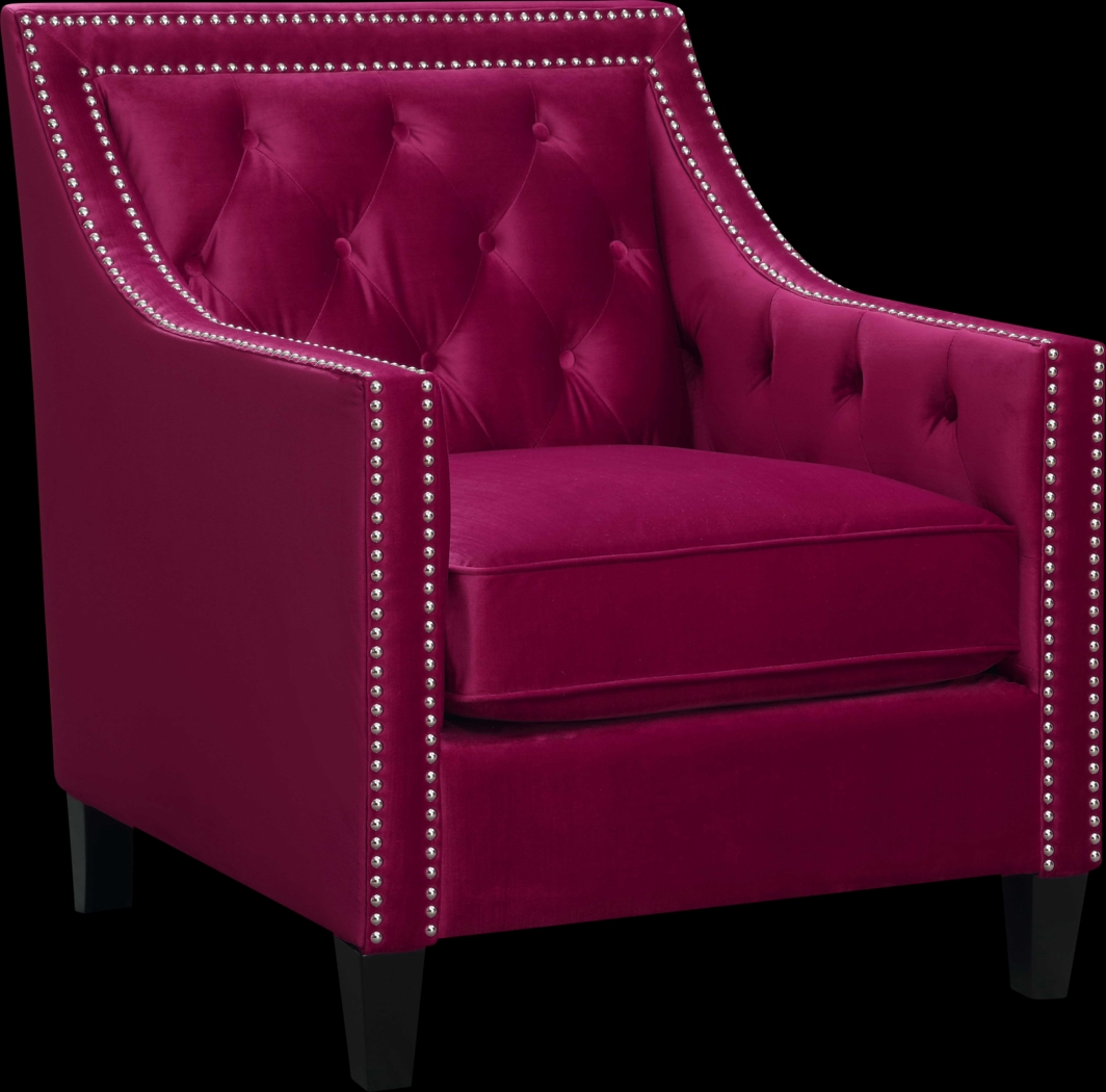 Ginnbrooke Red Accent Chair - Thumbnail - Image 1