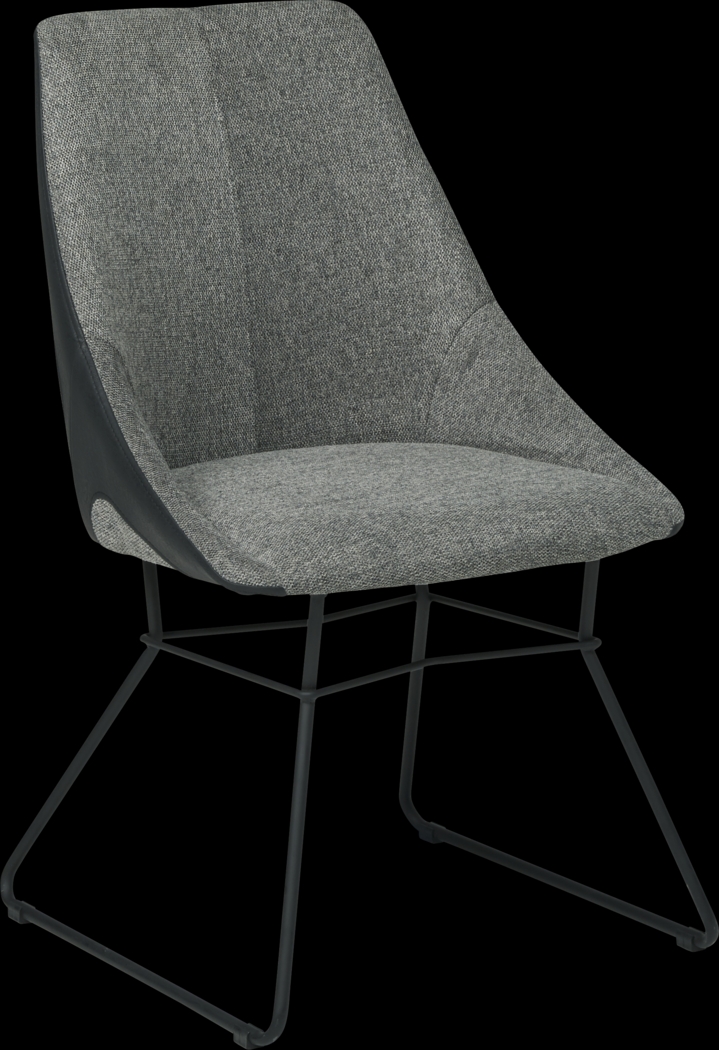 Ginney Gray Side Chair - Thumbnail - Image 1