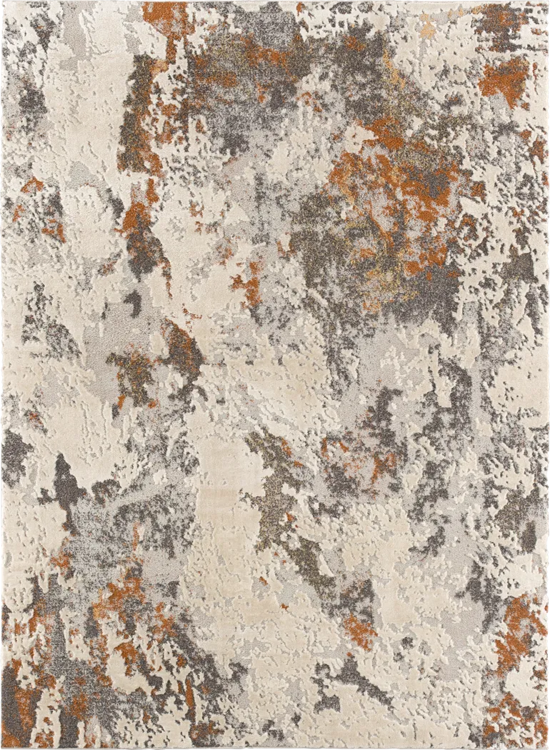 Ginnova Brown 5'3 x 7'6 Rug - Thumbnail - Image 1