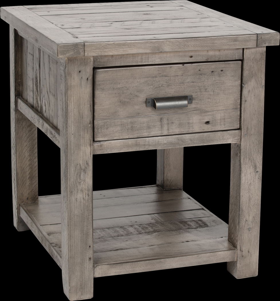 Giornico Gray End Table - Thumbnail - Image 1